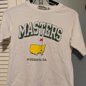 Masters white T-shirt boys 8
